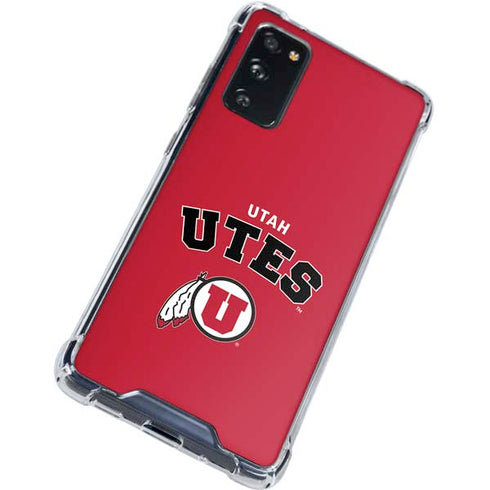 University of Utah Block U Galaxy S20 FE Clear Case